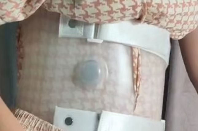 Pre-installed sensor in use